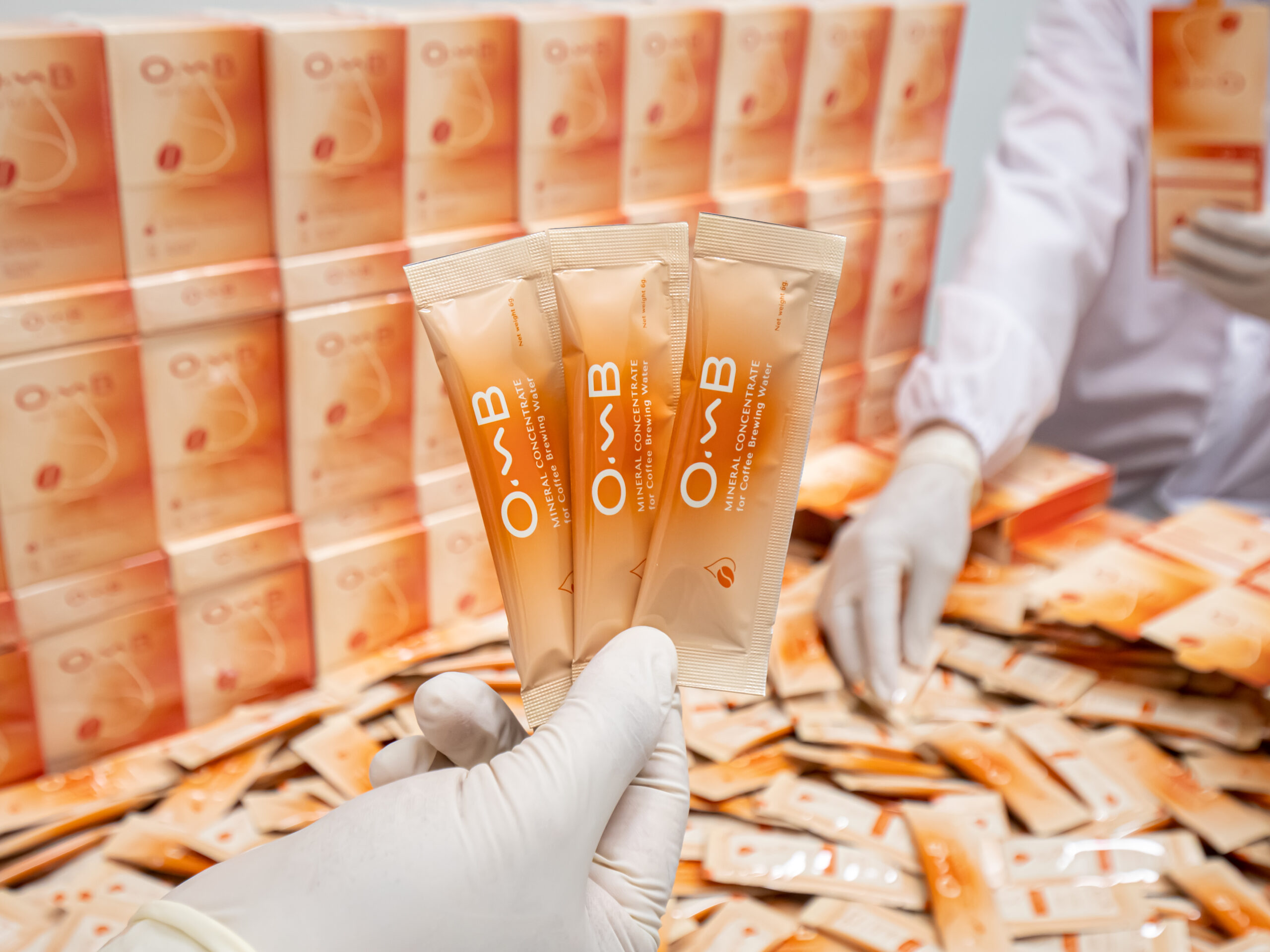 OMB Mineral: น้ำแร่ที่ออกแบบมาเพื่อการชงกาแฟ